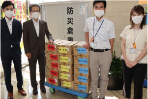 ふじみ野市へ寄贈